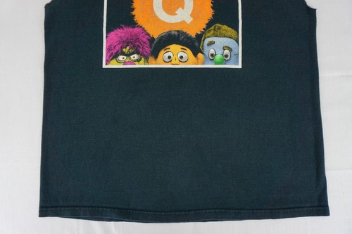 Camisa vintage Avenue Q manga cortada etiquetada grandes marionetas de comedia musical - Imagen 3 de 22
