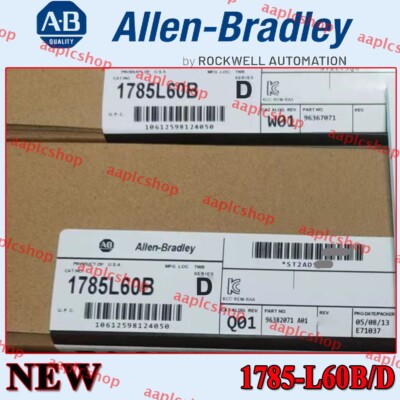NEW NEW PLC 1785-L60B SER D PLC-5/60 PROCESSOR FIRMWARE REV. B