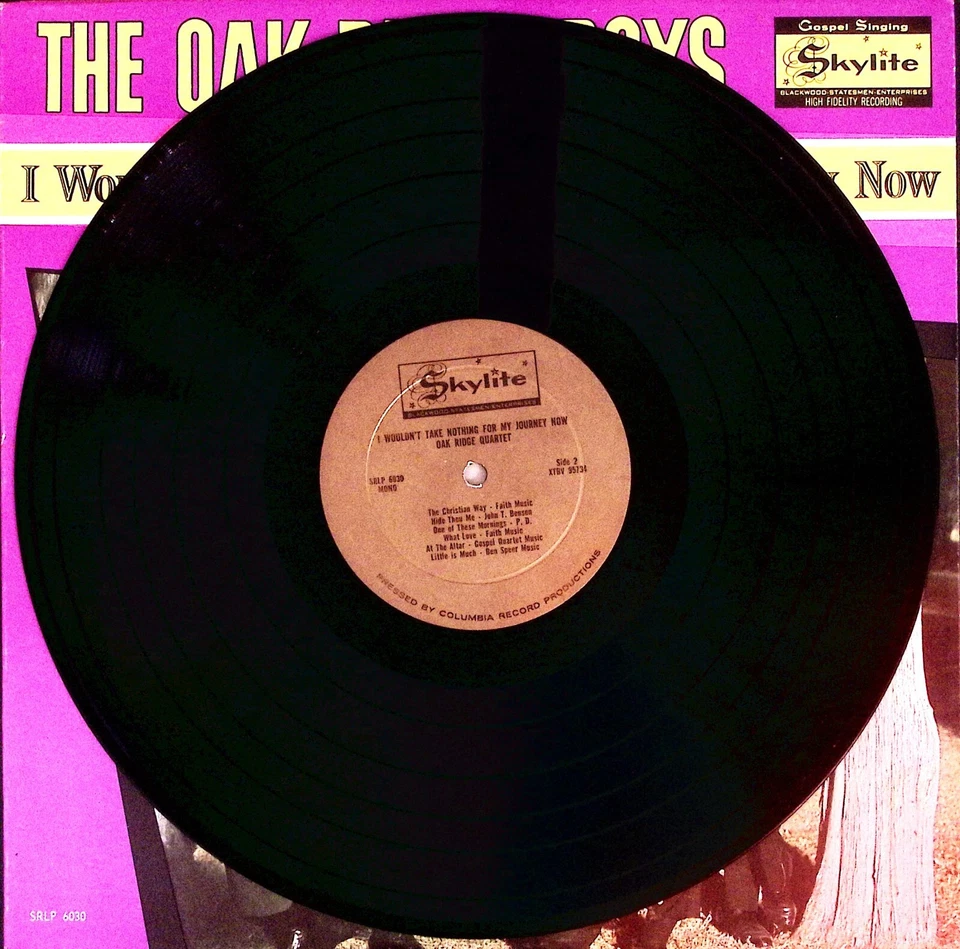 THE OAK RIDGE BOYS I WOULDN'T TAKE NOTHING FOR MY JOURNEY NOW EX VINYL LP 218-92 Foto 4 de 4