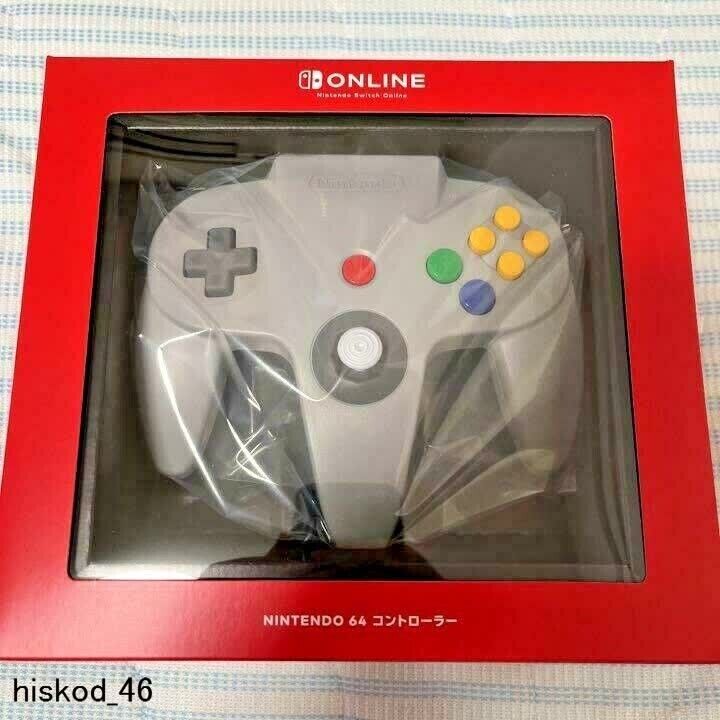 Nintendo Switch Online Limited 64 N64 Controller Gray Wireless from Japan