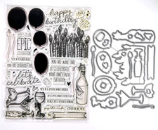 Simon Says Stamp - CELEBRATE YOU STAMPtember 2019 - 6x8 Stamp  Die Set