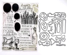 Simon Says Stamp - CELEBRATE YOU STAMPtember 2019 - 6x8 Stamp & Die Set