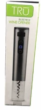 TRU Electric Wine Bottle Opener  Corkscrew