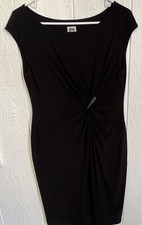 Anne Klein Little Black Dress 6 Sleeveless Formal Party Cruise Evening Funeral