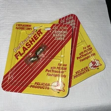 PELICAN #2104 LAMP MODULE FOR PET TRAKER FLASHER, 4 REPLACEMENT LAMPS