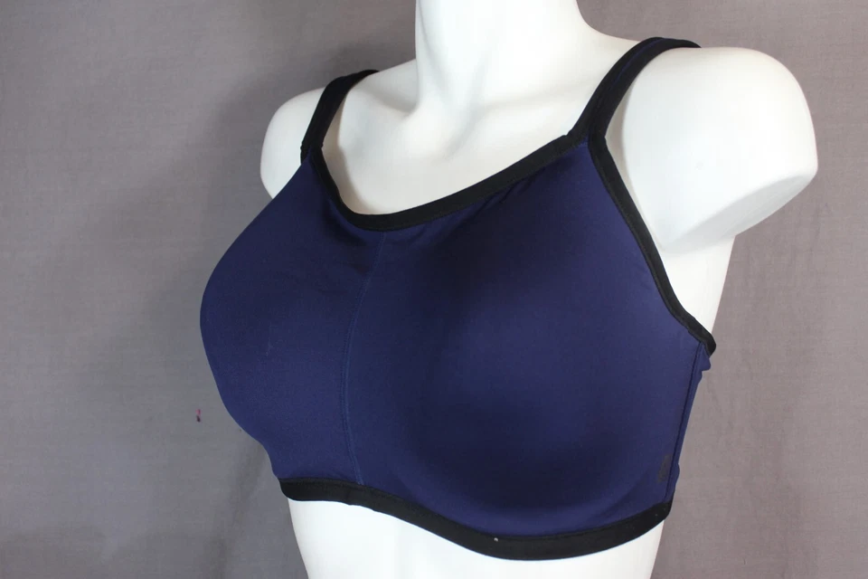 Natori 731050 Underwire Lined Convertible straps Sports Bra size 38D navy - Image 4 of 4