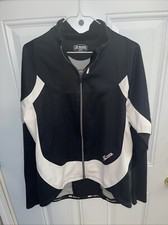 Sugoi Full ZIp Black Cycling Long Sleeve Jacket Jersey Racing System XL EUC