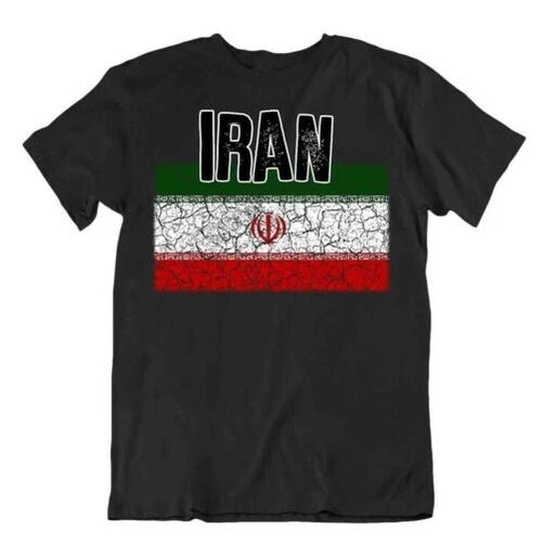 Flagge T-Shirt Iran Mode Country Andenken Geschenk Pride Logo - Bild 1 von 1