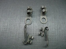 4 pcs 1960 1961 1963 1964 Ford Falcon door lock rod clips NORS B9AB-6421952-A