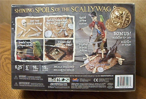 Набор для моделирования LINDBERG Jolly Roger Shining SPOILS of the SCALLYWAG Glow in the Dark - Изображение 2 из 3