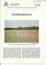 Frit Fly + Leatherjackets ADAS MAFF  Leaflets 179 + 110 1980 + 1979 in GC