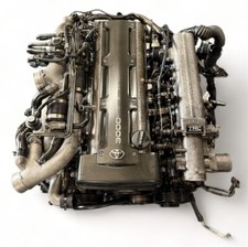 94-98 Toyota Aristo Supra Twin Turbo Front Sump Engine Jdm 2jz-gte