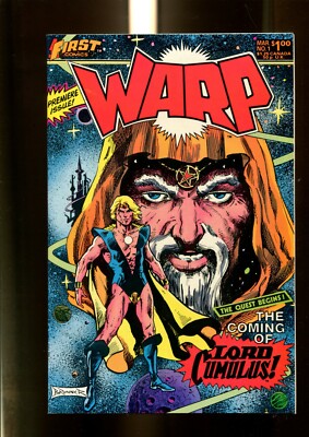 WARP 1 (9.6)  FIRST COMICS (b045)