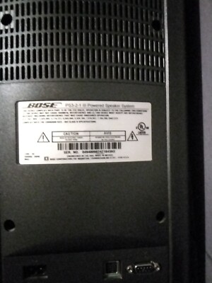 Bose PS3-2-1 Series III Powered Subwoofer AV3-2-1 Series III w