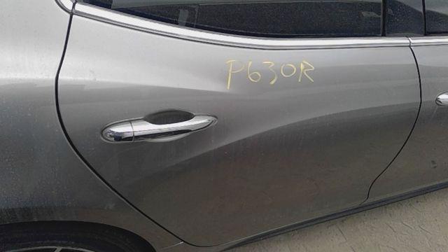 14 MASERATI GHIBLI Rear Door Right Passenger Gray GRI