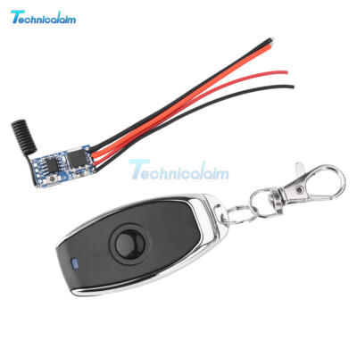 DC5-12V Universal Wireless Switch Remote Control Switch Mini LED Lamp Controller