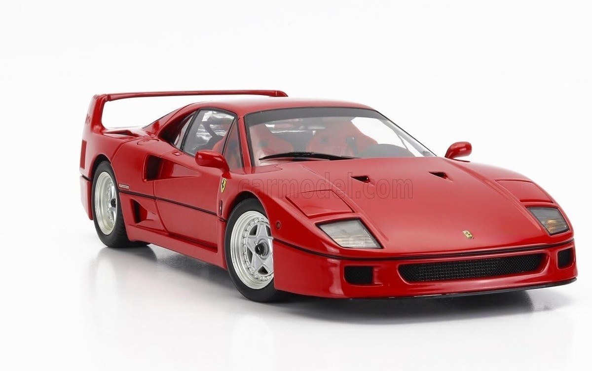 Original 1/18 Ferrari F40 KS08416R Miniature Super Car Toy Original 1/18 Ferrari F40 KS08416R Miniature Super Car Toy
