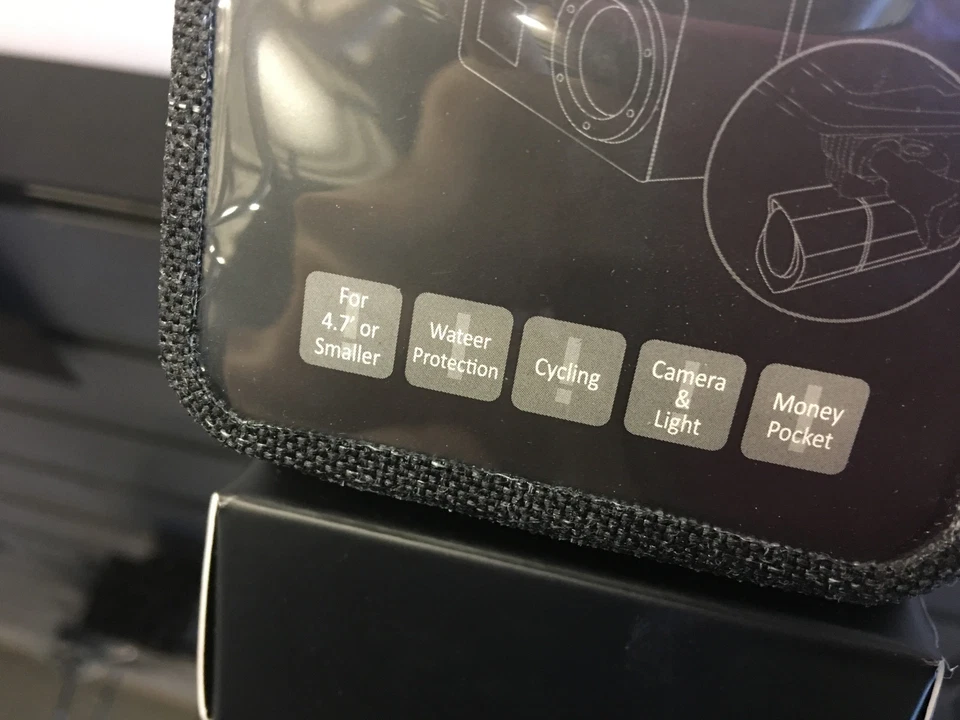 Soporte de bicicleta integrado GUEE con juego de funda de teléfono WP (talla S) Foto 4 de 4