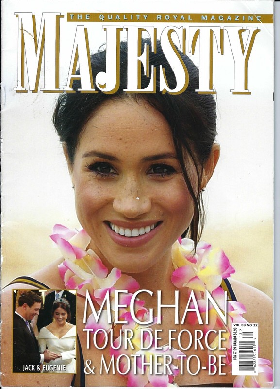 Majesty Magazine Meghan Tour de Force 