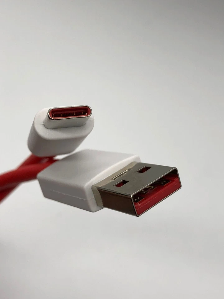 Genuine OnePlus NORD 8 Pro 8T 7 7T 6 5T USB Fast Charger Type-C Warp Dash Cable - Image 3 of 4