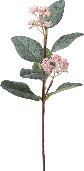 IKEA SMYCKA Imitación Eucalipto Rosa Flor 30cm Moderna Decoración del Hogar Planta Artificial