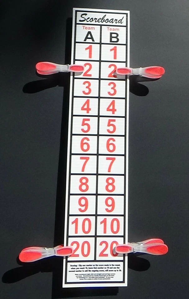 Marcador Cornhole, ENVÍO GRATUITO RÁPIDO, . Miles vendidos, PUEDE ANOTAR HASTA 30 Foto 2 de 4