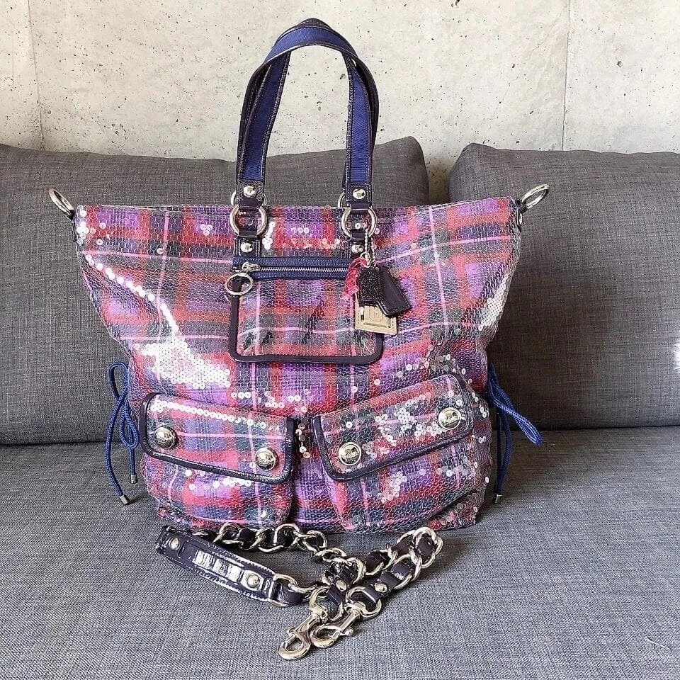 Coach Poppy Sequin Extra Large Bags & Handbags for Women for sale