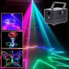 SD card Laser light high power ILDA 10W RGB animation laser stage light