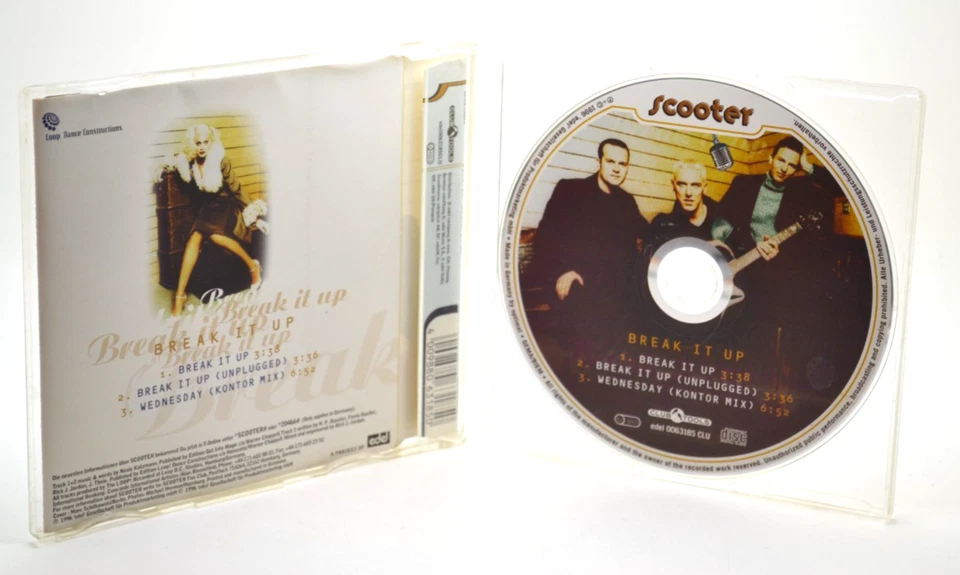 Scooter – Break It Up (Single CD 1996) - Bild 2 von 2