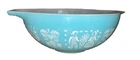 VINTAGE Turquoise PYREX Amish Butterprint 444 Cinderella 4Qt Mixing Nesting Bowl
