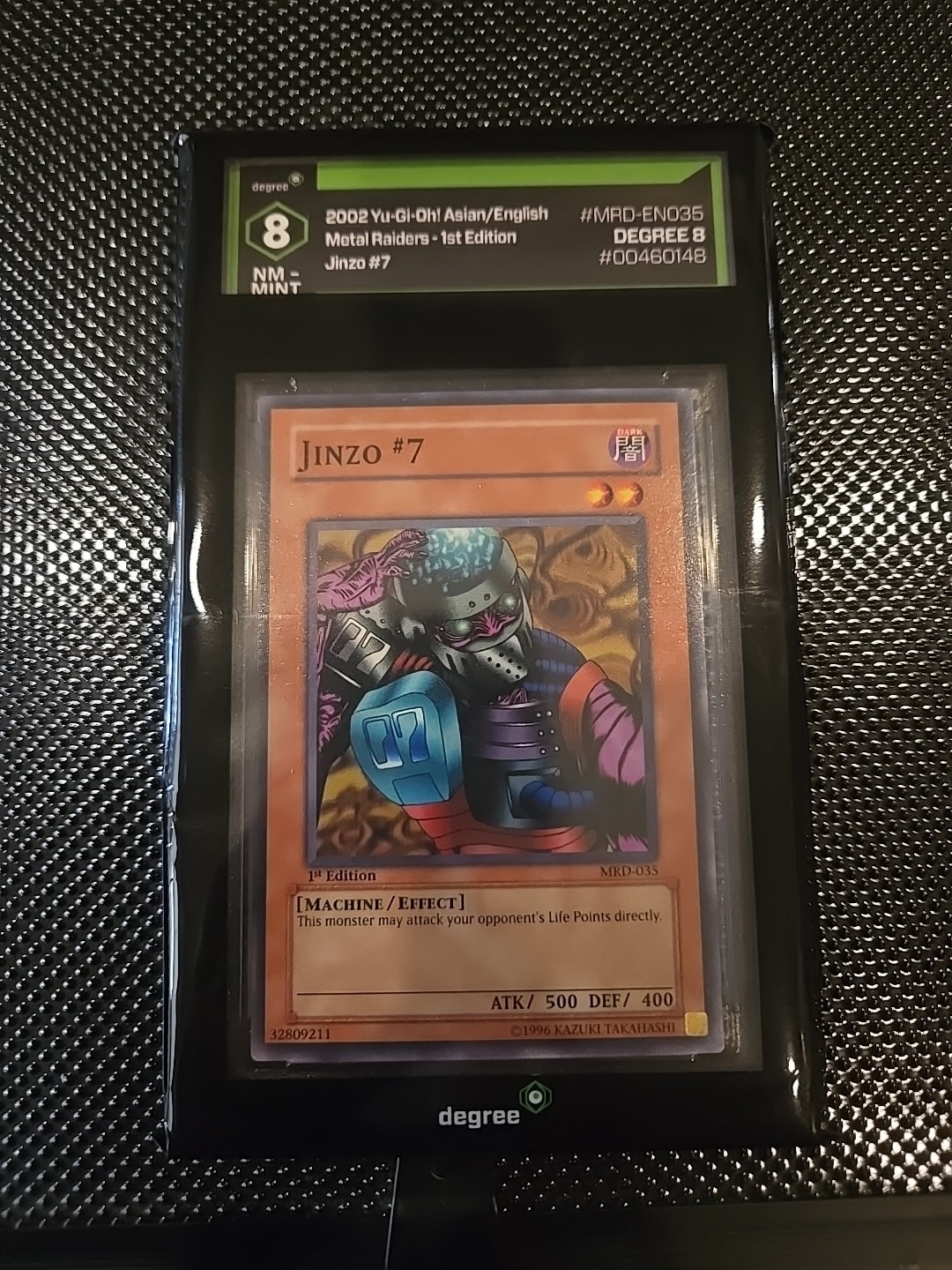 YuGiOh Jinzo #7 MRD-035 1st Edition Short Print NM