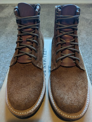 #ad Truman Boots Cattail Grizzly Rough Out 8.5 D 79 Last Plus Extras $425.00