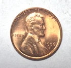 1956 D Lincoln Wheat Cent, Penny Almost Uncirculated