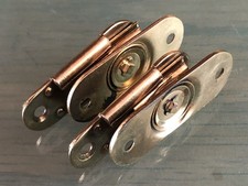 Solid Brass Sliding Furniture Mounting Fittings 2” x 3/4”