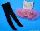 Vintage Skipper Doll Ballet Class #1905 Tutu & Tights Near Mint ~ 1960's
