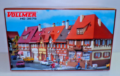 Vollmer H0 3674 Bahnhofstraße 9-19 siehe Foto in OVP PK5394