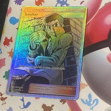 Pokemon Card - Looker Full Art Trainer 152/156 Ultra Prism Holo - NM