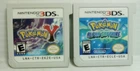 Lot of 2 Pokemon Nintendo 3DS Games Pokemon Alpha Sapphire and Y