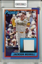 2025 Topps Series 1 Jackson Merrill 1990 Topps Relics San Diego Padres