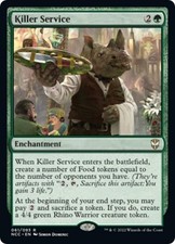 Killer Service - Light Play MTG Commander: Streets of New Capenna