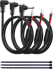 Radar Detector Hardwire Power Cord, Rearview Mirror Plug Cable, with Inline Fuse