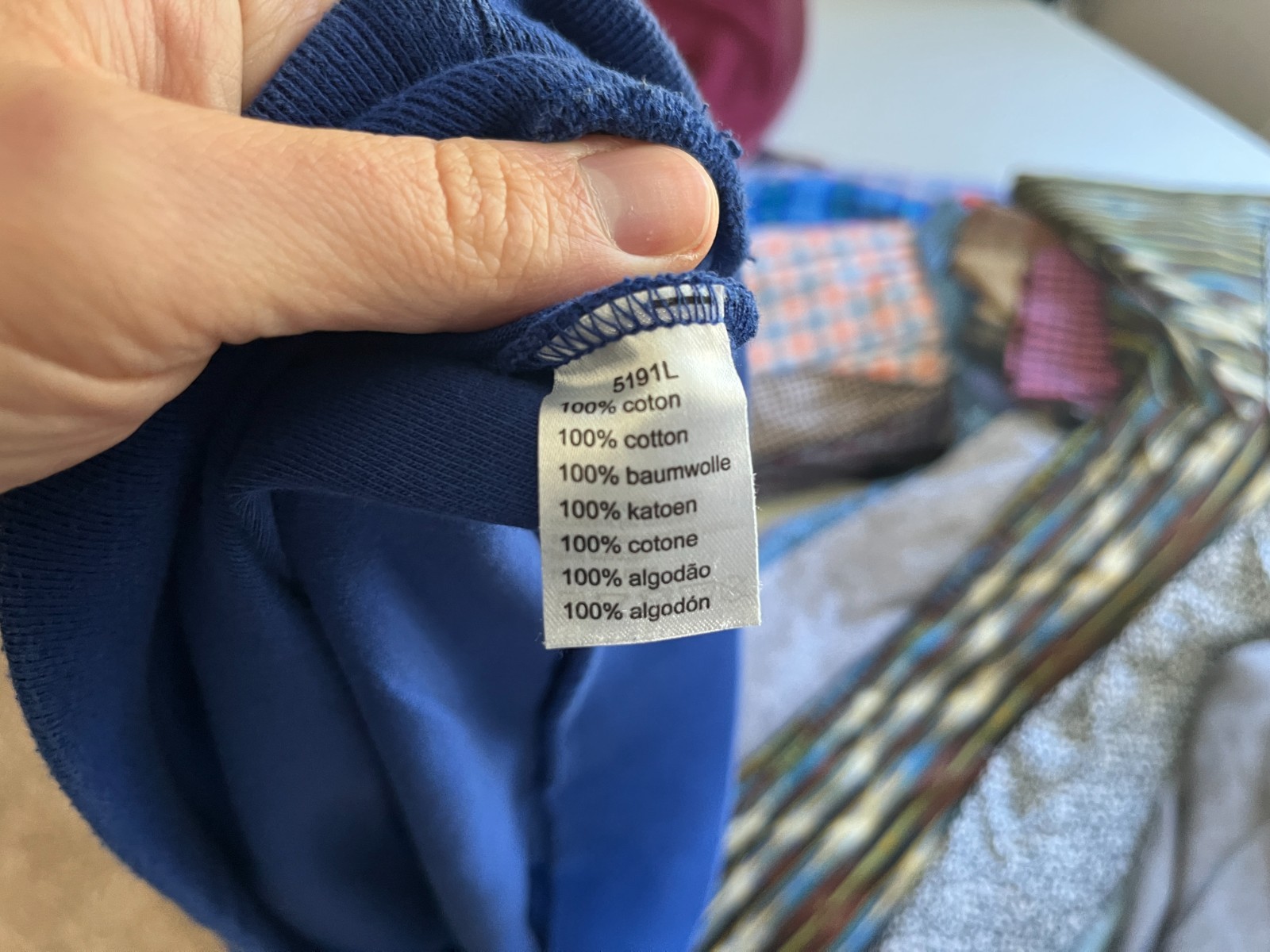 Lacoste Men's royal blue long sleeve 1/4 zip Sweater size 8 3XL thumbnail 6