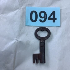 Rusty Vintage /Antique Padlock Key /Trunk Hollow Barrel Lock Key 49mm , List 094