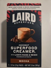Laird Superfood Creamer  Mocha 3.5 oz
