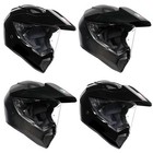 AGV AX9 Plain Motorbike Adventure Touring Helmet Road Legal 22.06 Black Carbon