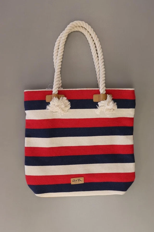 ✅ ara Schultertasche Handtasche für Damen gestreift rot ✅ - Bild 1 von 4