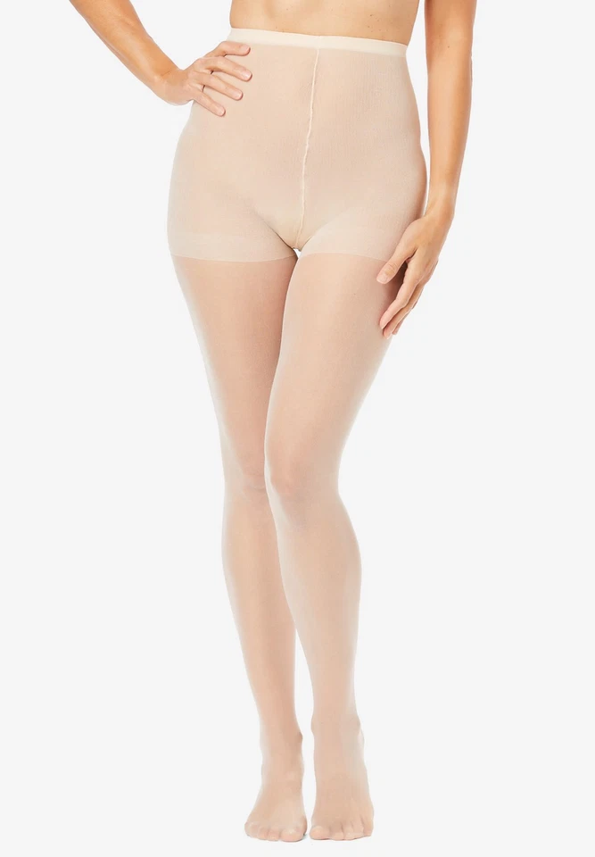 Pantimedias Catherines Daysheer para mujer talla grande Foto 4 de 4