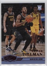 2020-21 Panini Chronicles Plates and Red 109/149 Xavier Tillman #318 Patch 3g6