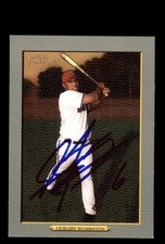 Signed Baseball Card Auto Jose Guillen 2006 Topps Turkey Red #569 Nationals