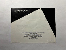 Q*bert Manual | Nintendo Entertainment System NES | NES-QB-USA | Used